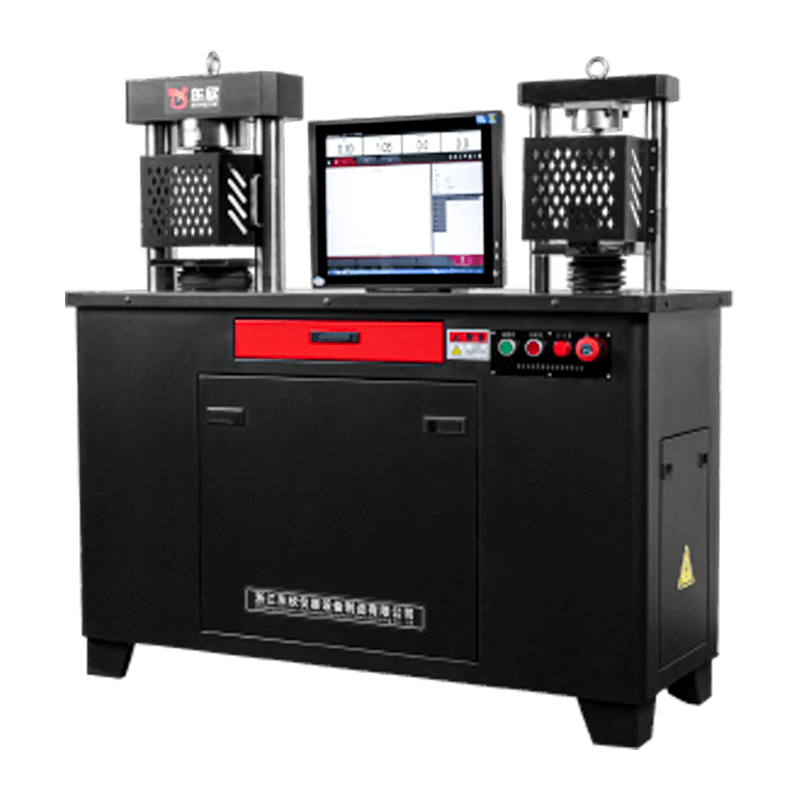 YAW-300C To-søjlet mikrocomputerstyret cement bøjelig og komprimerende alt-i-en maskine