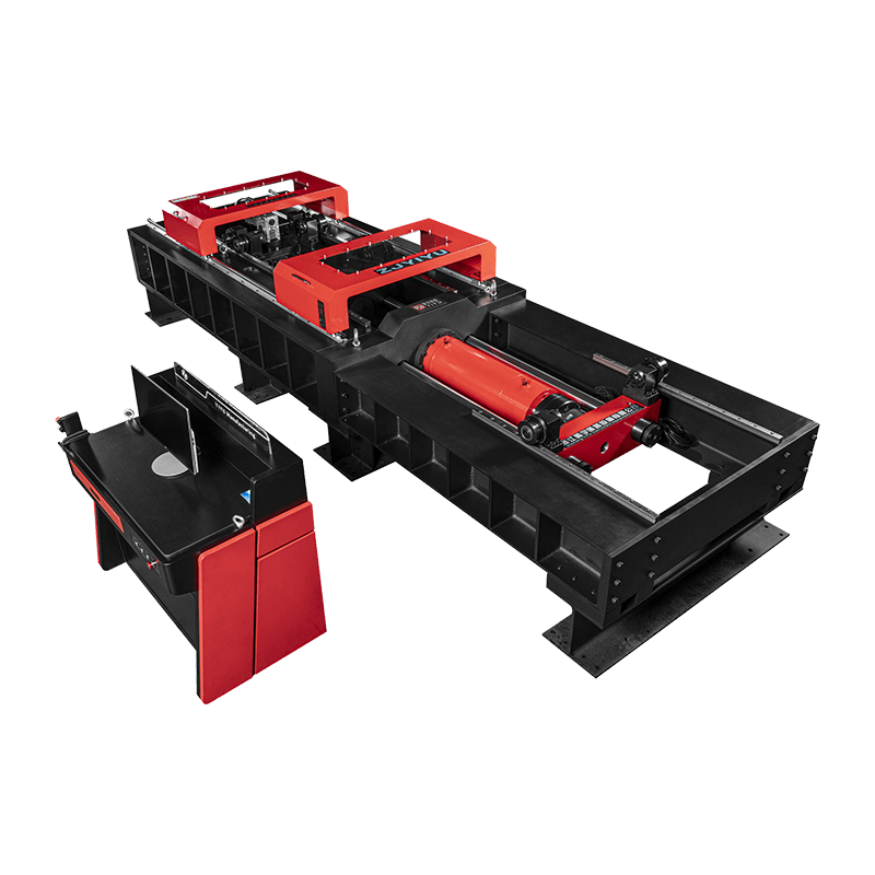 Mikroprocessorstyret elektro-hydraulisk servo-universal testmaskine (vandret)